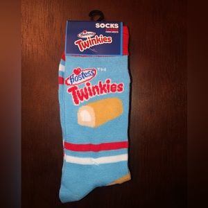 HOSTESS TWINKIES NOVELTY CREW SOCKS NWT MEN’S SHOE SIZE 8-12